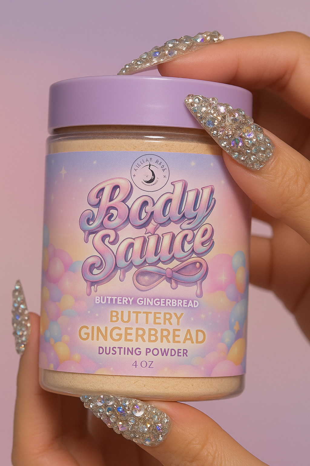 Baked Buttery Bubbly Bath Milk Scented  Powder