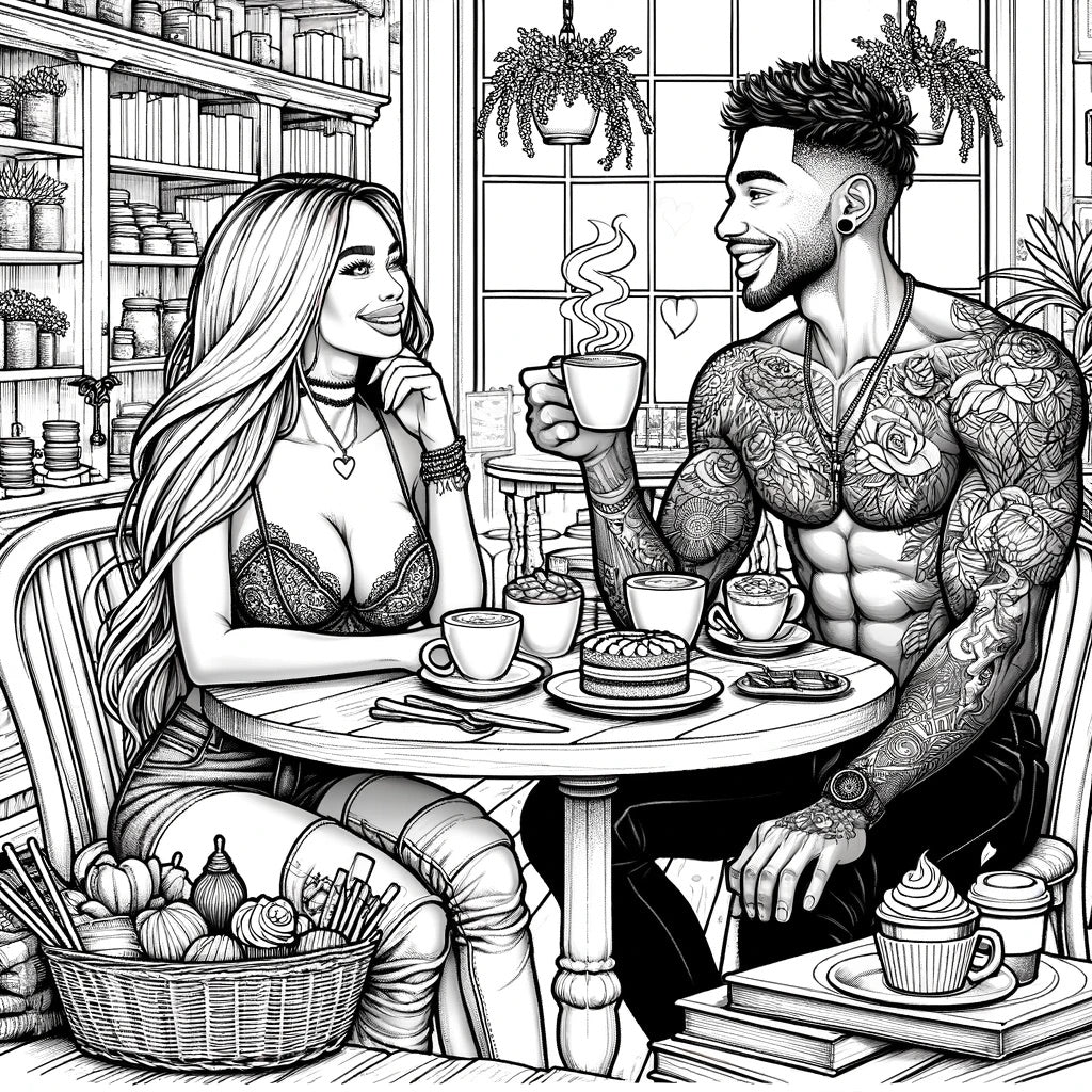 Elevation Sensation Coloring Book: Lover's Sensation Sketch Book