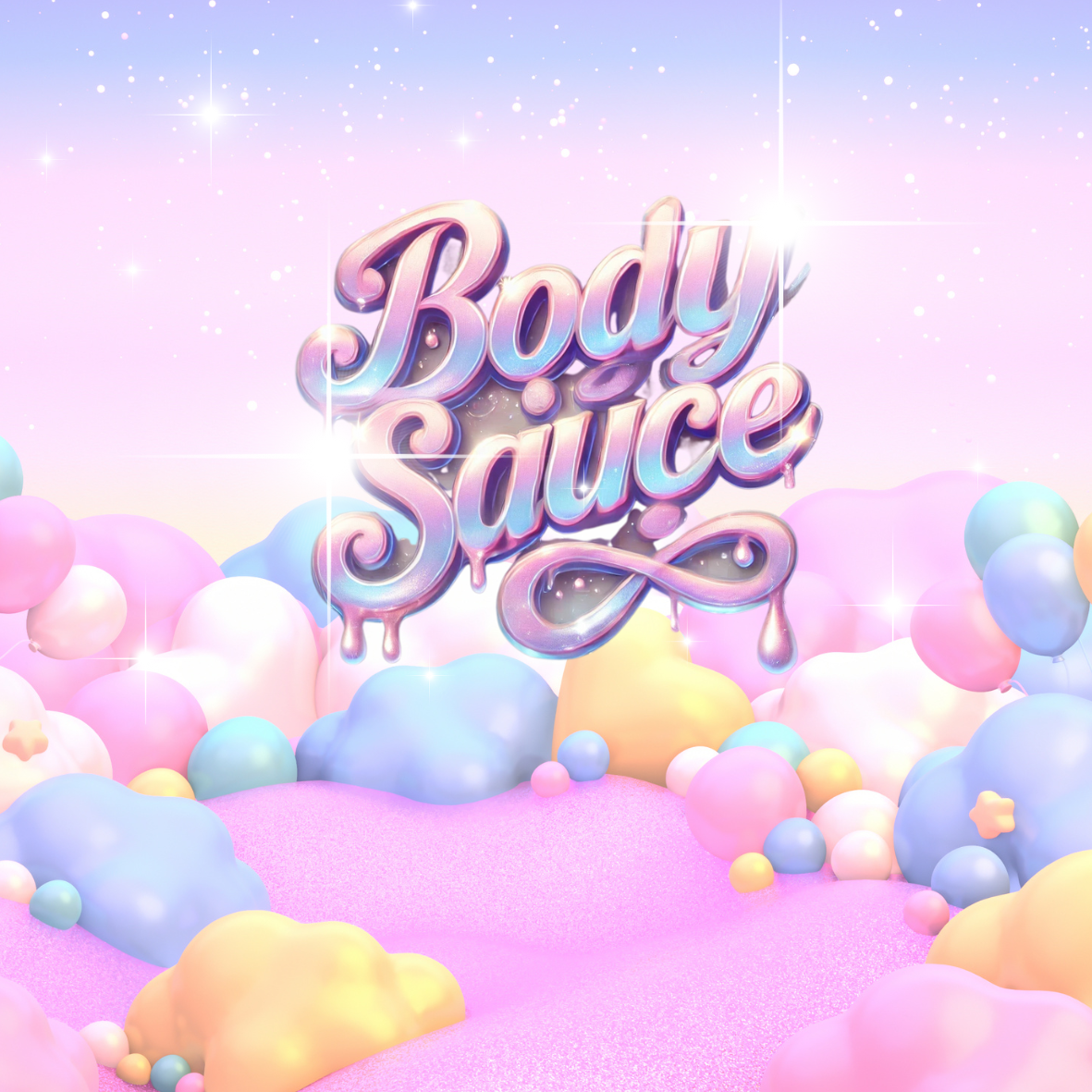 Baked Butter Bath Confetti | Glow Hydrating Skin Shimmer Bubble Bath